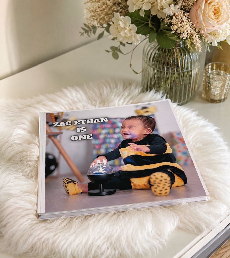 8x8 Square Hardbound Photobook – 20 Pages