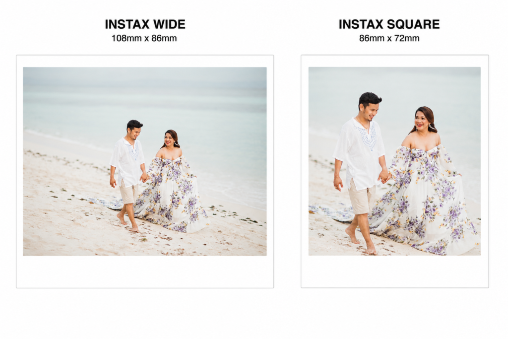 Instax Mini Photo Prints - Laminated
