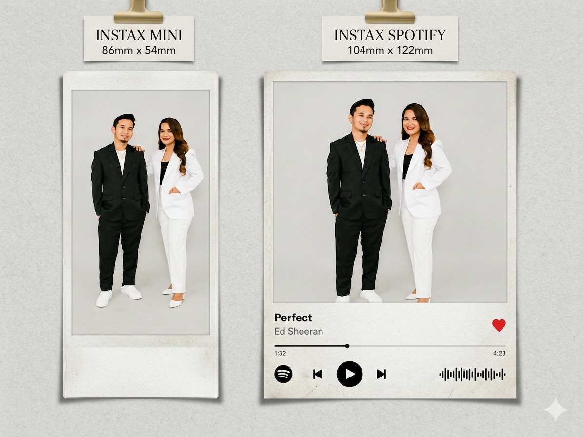 Instax Mini Photo Prints - Non-Laminated