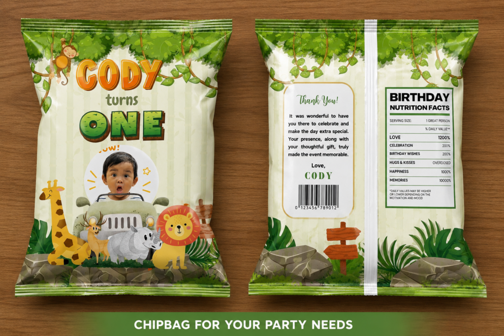CHIPBAGS - MINIMUM OF 10